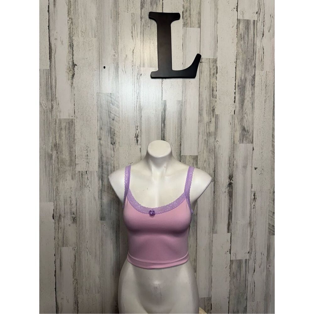 No boundaries purple tank top